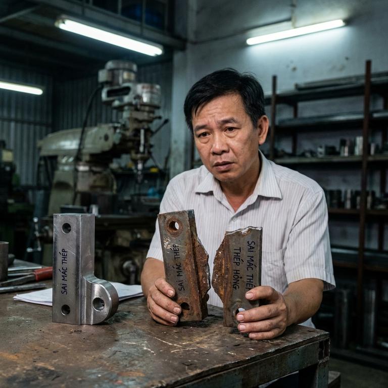 Sai Lầm Khi Lựa Chọn Mác Thép Chứa Molypden Cho Sản Xuất