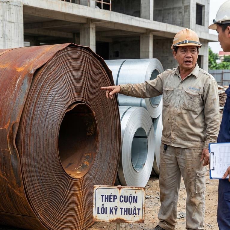 Sai Lầm Khi Lựa Chọn Thép Cuộn Cho Công Trình