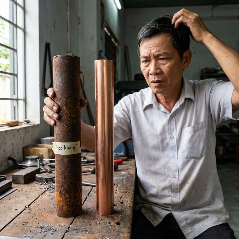 Hợp Kim Có Gỉ Không Và Cách Chọn Chất Liệu Chống Ăn Mòn Sai Lầm Khi Nhầm Lẫn Chất Liệu Hợp Kim Có Gỉ Không Với Kim Loại Nguyên Chất