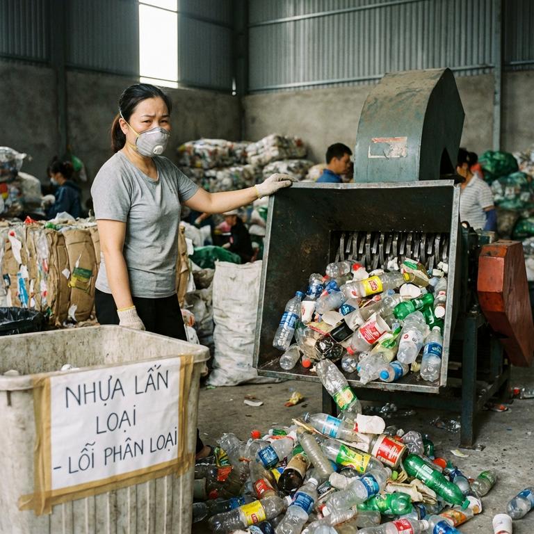 Sai Lầm Khi Sản Xuất Đồ Tái Chế Đơn Giản Tại Nhà Máy
