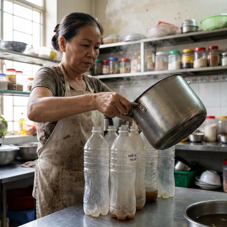 Sai Lầm Khi Tái Sử Dụng Nhựa Số 1 Trong Sản Xuất Thực Phẩm