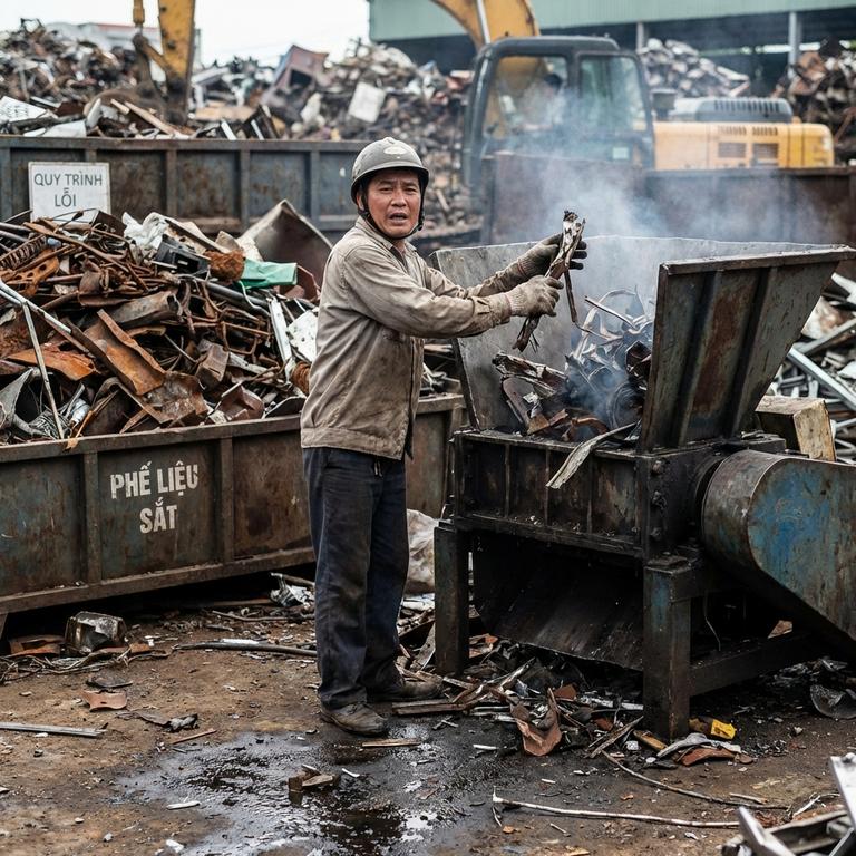 Tái Chế Sắt Giúp Doanh Nghiệp Tối Ưu Chi Phí Nguyên Liệu Sai Lầm Khi Triển Khai Quy Trình Tái Chế Sắt Phế Liệu