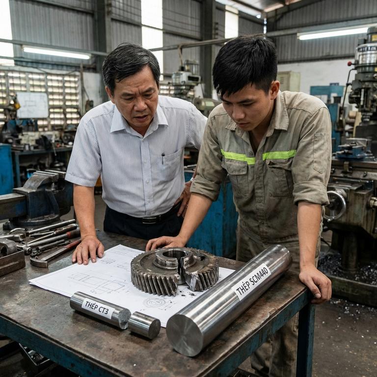 Sai Lầm Thường Gặp Khi Chọn Thép Hợp Kim Chế Tạo