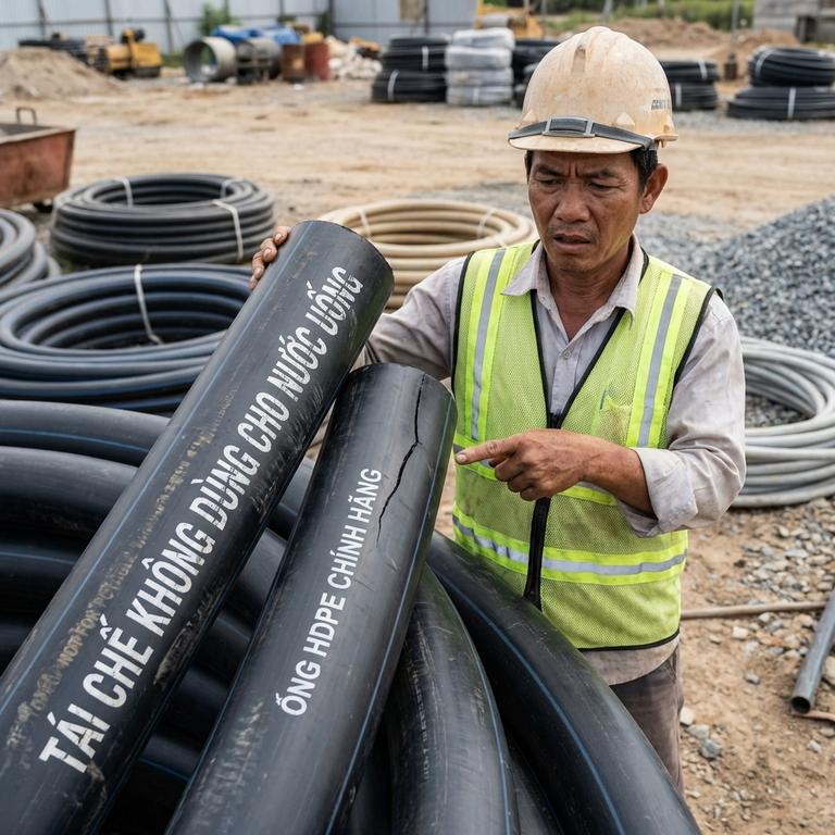 Nhựa HDPE Là Gì Và Ưu Điểm Vượt Trội Trong Sản Xuất Sai Lầm Thường Gặp Khi Lựa Chọn Chất Liệu HDPE Là Gì