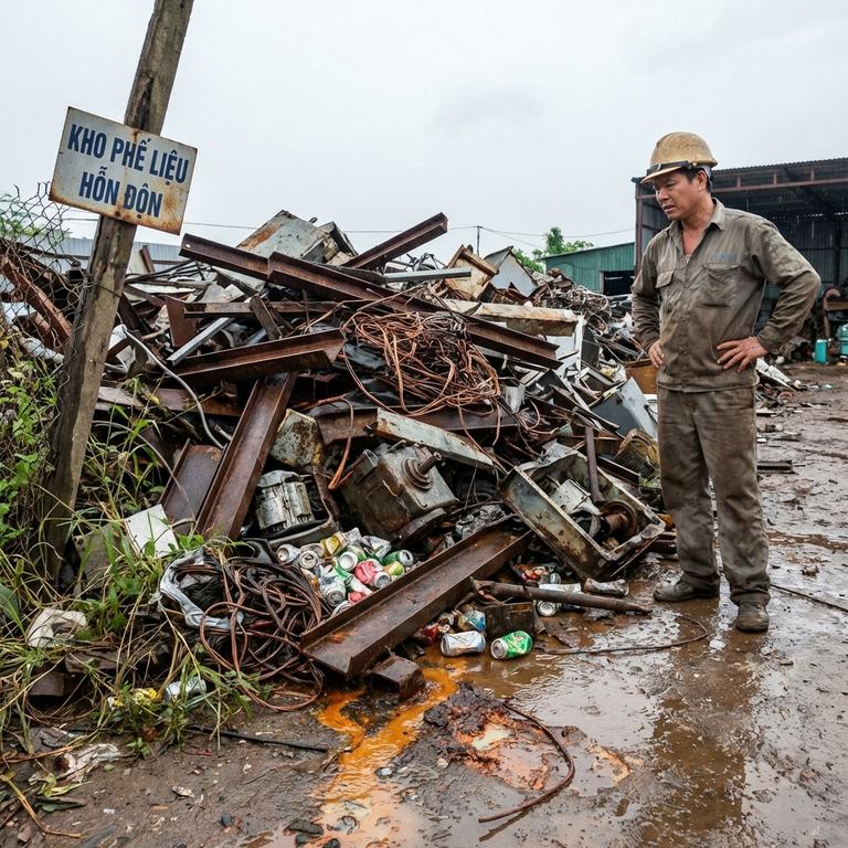 Sai Lầm Thường Gặp Khi Lưu Kho Phế Liệu Kim Loại