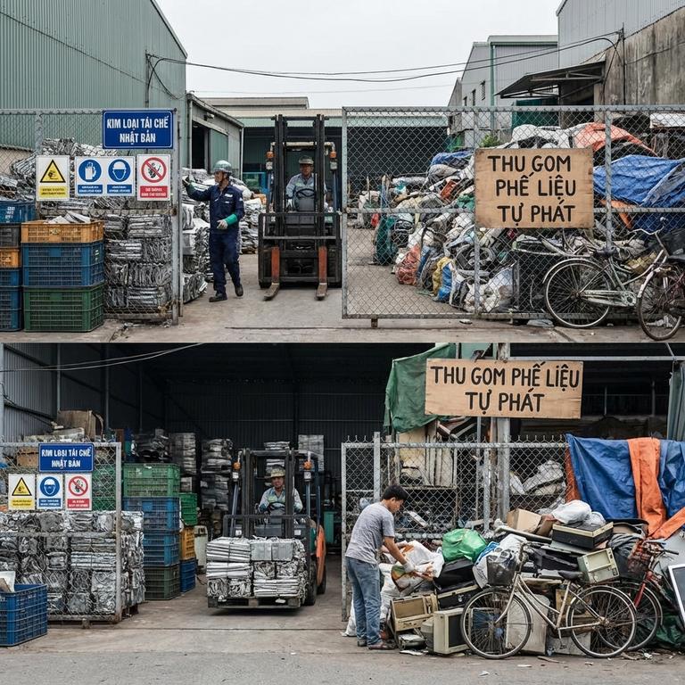 Từ Vựng Và Cách Gọi Bãi Phế Liệu Tiếng Nhật Chính Xác So Sánh Bãi Phế Liệu Tiếng Nhật Với Trạm Thu Gom Tự Phát