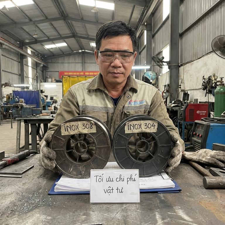 So Sánh Inox 308 Và Inox 304 Để Tối Ưu Chi Phí Sản Xuất