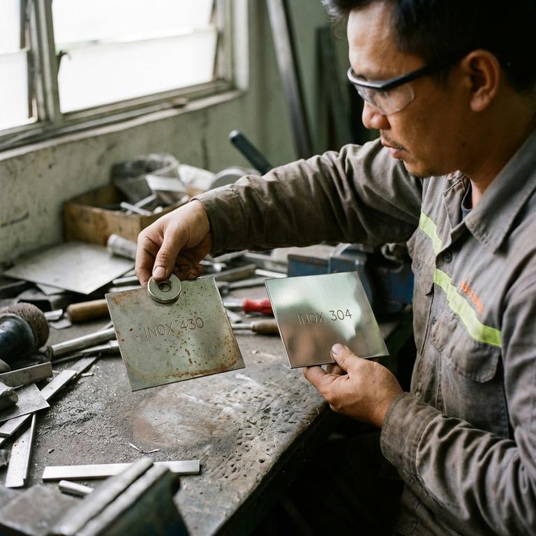 So Sánh Inox 430 Là Inox Gì So Với Các Loại Thép Không Gỉ Khác