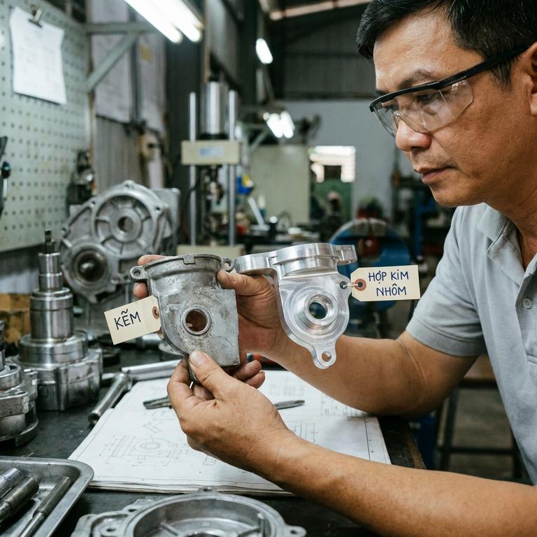 So Sánh Kim Loại Kẽm Với Các Hợp Kim Nhôm Trong Cơ Khí