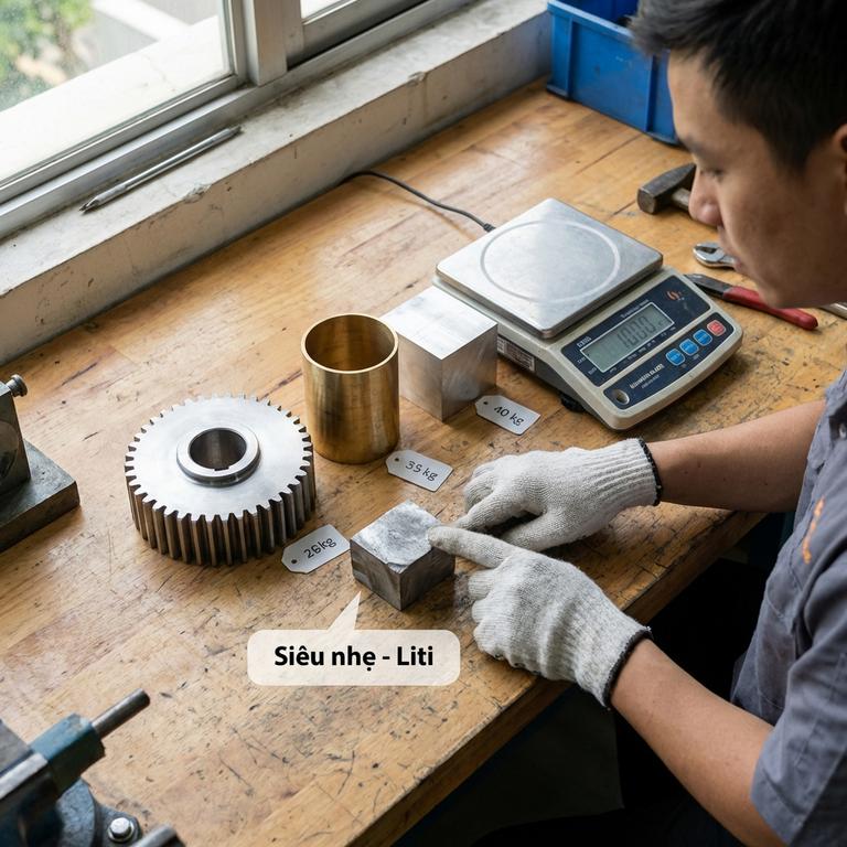 Kim Loại Nhẹ Nhất Là Gì Và Ứng Dụng Trong Công Nghiệp So Sánh Kim Loại Nhẹ Nhất Với Các Hợp Kim Phổ Biến