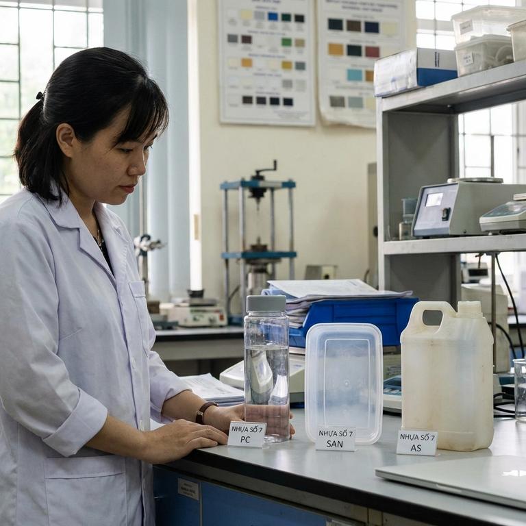 So Sánh Nhựa Số 7 PC Là Gì Với Nhựa Số 7 SAN Là Gì Và Nhựa Số 7 AS Là Gì