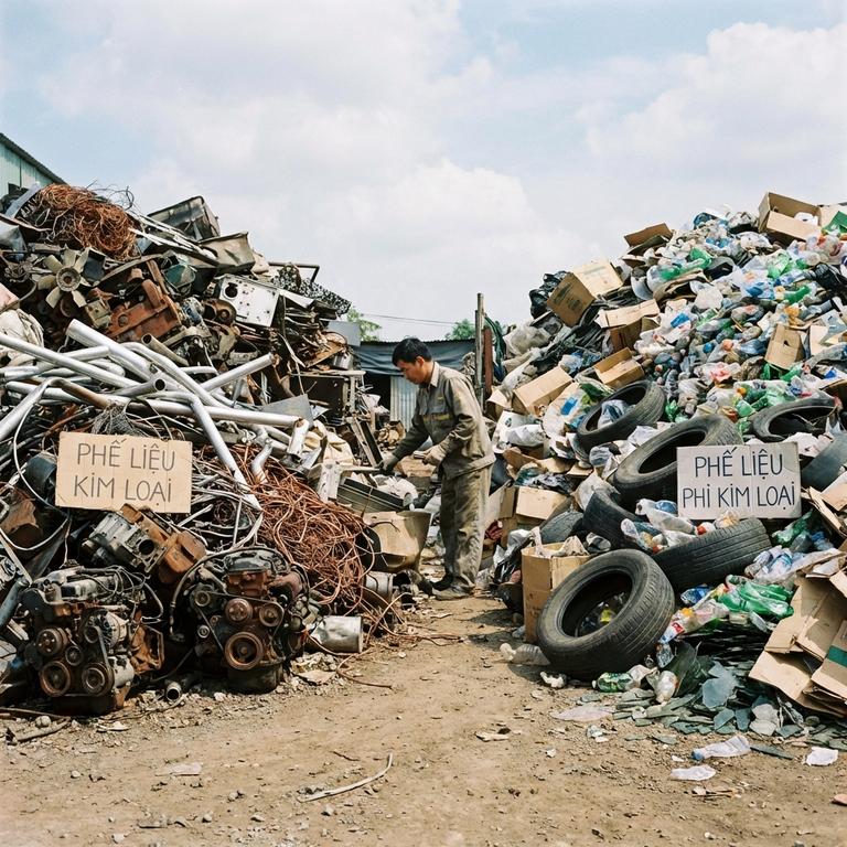 So Sánh Phế Liệu Kim Loại Và Phế Liệu Phi Kim Loại Là Gì