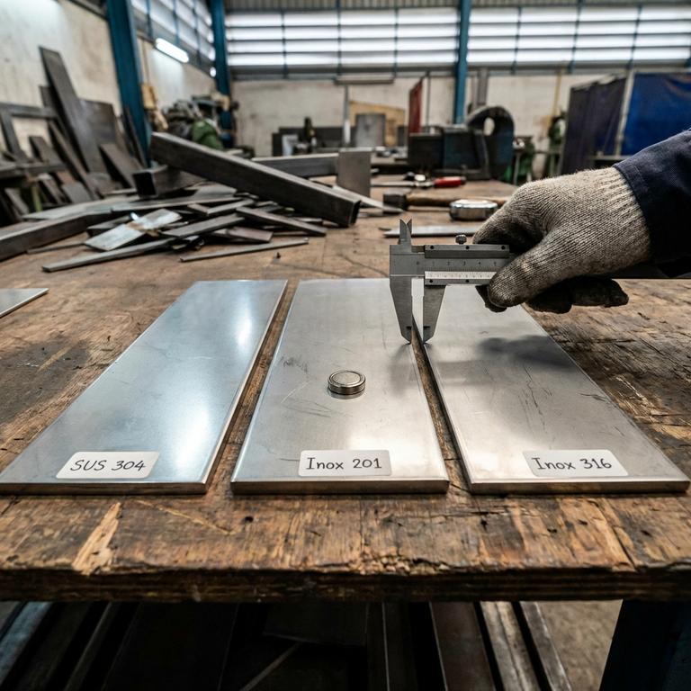 So Sánh Vật Liệu Sus 304 Là Gì Với Inox 201 Và 316