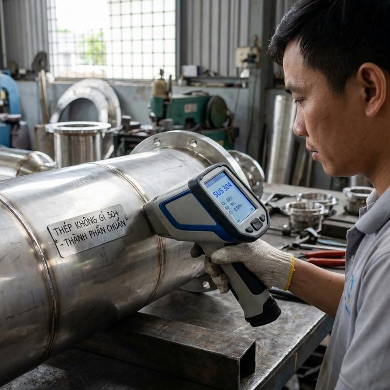 Sus 304 Là Viết Tắt Của Từ Gì Và Thành Phần Hóa Học