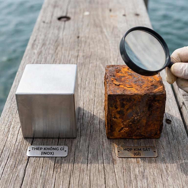 Hợp Kim Có Gỉ Không Và Cách Chọn Chất Liệu Chống Ăn Mòn Tại Sao Chất Liệu Hợp Kim Có Bị Gỉ Không Phụ Thuộc Vào Thành Phần