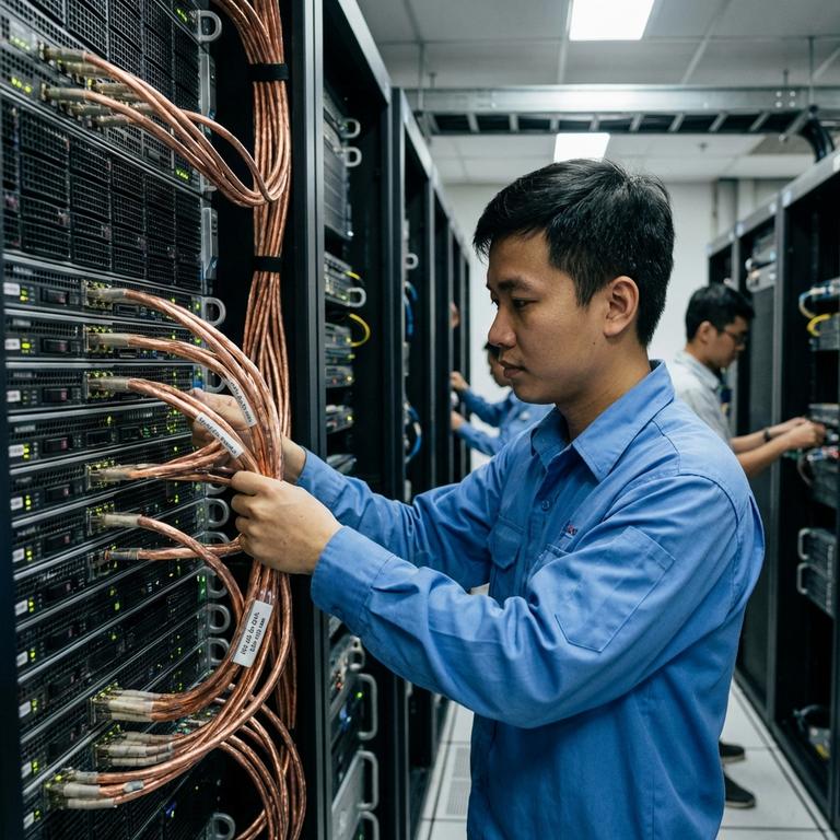 Cáp đồng trục: Giải pháp truyền dẫn tín hiệu ổn định cao Tại sao doanh nghiệp vẫn ưu tiên hệ thống cáp truyền dẫn này?