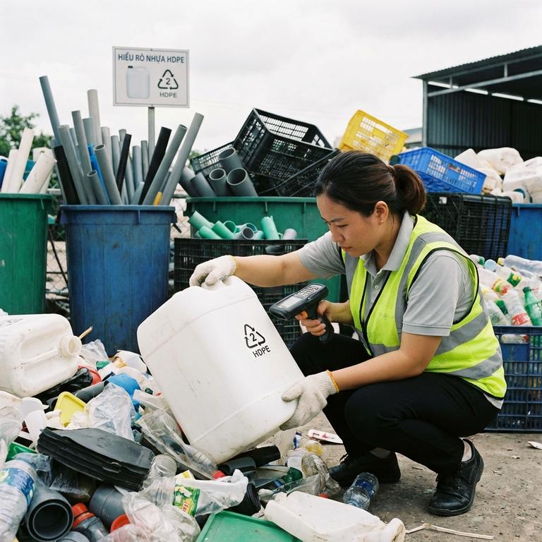 Nhựa HDPE Là Gì Và Ưu Điểm Vượt Trội Trong Sản Xuất Tầm Quan Trọng Của Việc Hiểu Rõ Nhựa HDPE Là Gì