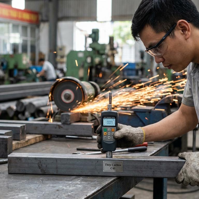 Thép Cacbon Là Gì Và Những Đặc Tính Kỹ Thuật Quan Trọng