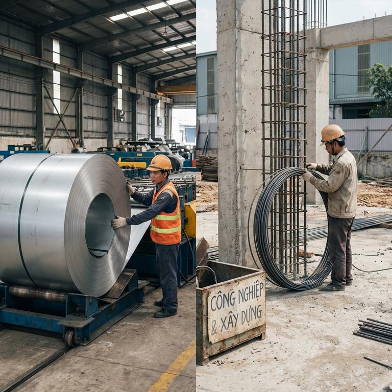 Thép Cuộn Dùng Để Làm Gì Trong Công Nghiệp Và Xây Dựng