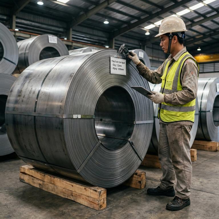 Thép Cuộn Là Gì Và Đặc Điểm Kỹ Thuật Cơ Bản
