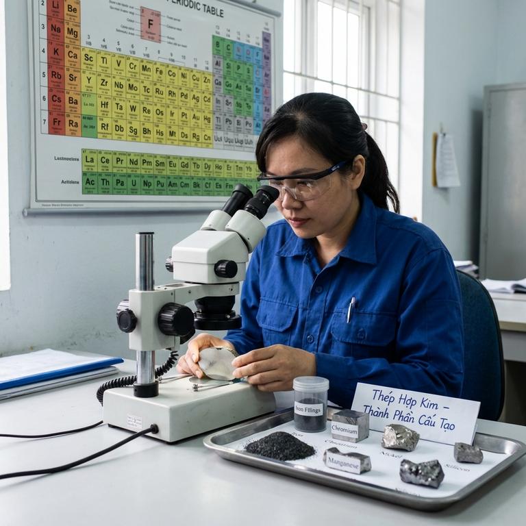 Thép Hợp Kim Là Gì Và Thành Phần Cấu Tạo Đặc Trưng