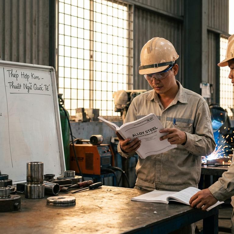 Thép Hợp Kim Tiếng Anh Là Gì Và Thuật Ngữ Quốc Tế