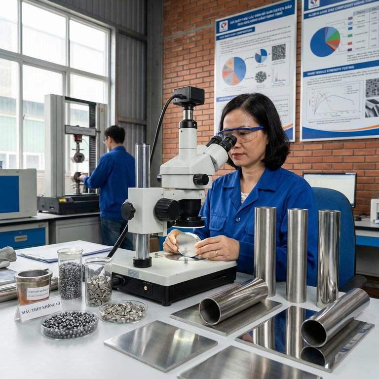 Thép Không Gỉ Là Gì Và Đặc Tính Cấu Tạo Của Vật Liệu