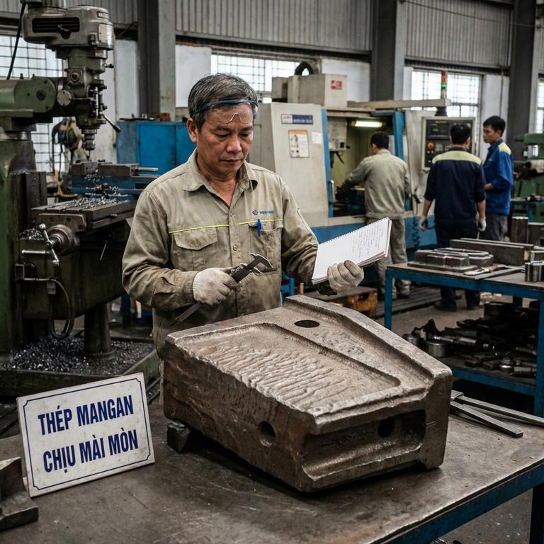 Thép Mangan Là Gì Và Ưu Điểm Trong Chế Tạo Máy