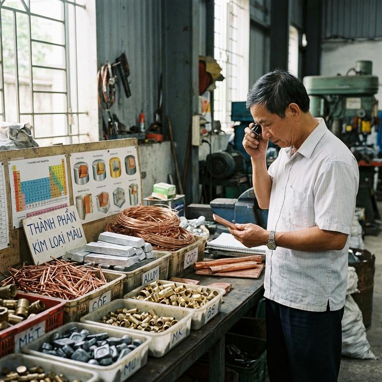 Tìm Hiểu Thành Phần Chính Của Kim Loại Màu Là Gì