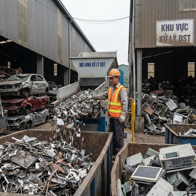 Tìm Hiểu Về Mô Hình Bãi Phế Liệu DST Trong Xử Lý Chất Thải