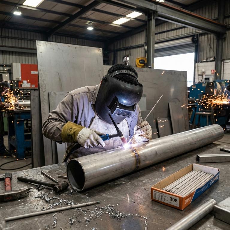 Ứng Dụng Que Hàn Inox 308 Là Gì Trong Gia Công Cơ Khí