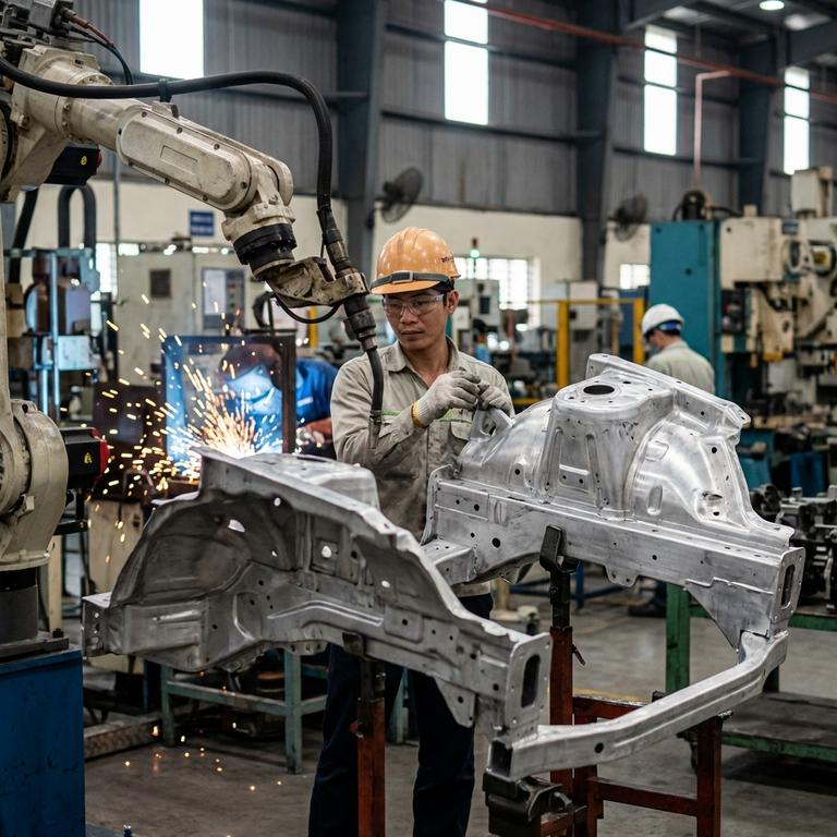 Ứng dụng thực tế của Aluminum Alloy trong sản xuất công nghiệp