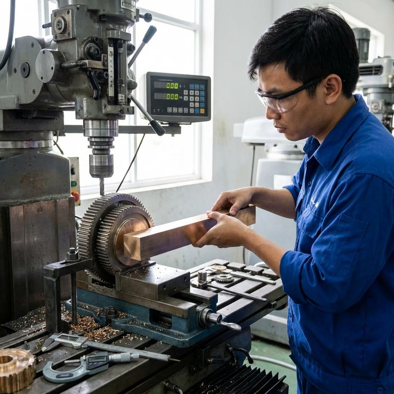 Ứng dụng thực tế của đồng thanh trong cơ khí chính xác