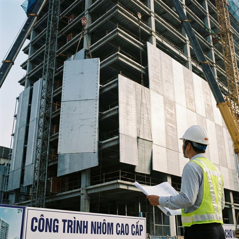 Ứng dụng thực tế của hợp kim của nhôm trong các dự án quy mô lớn