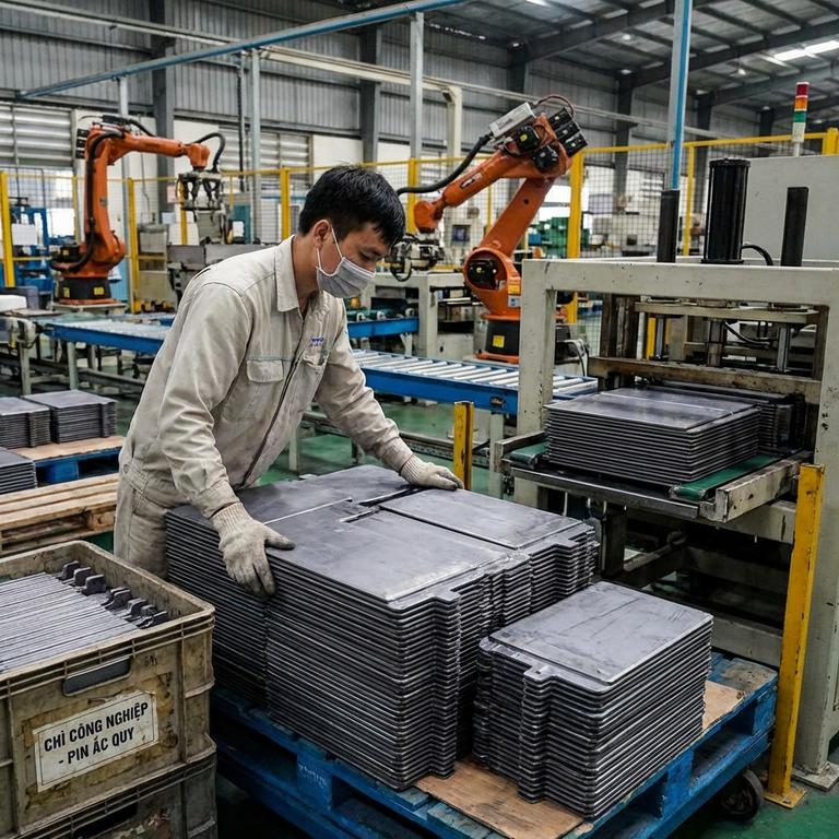 Kim loại chì là gì? Đặc tính và ứng dụng trong sản xuất Vai trò của chì trong chuỗi cung ứng công nghiệp hiện đại