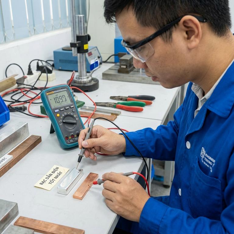 Xác Minh Kim Loại Dẫn Điện Tốt Nhất Là Bạc Đúng Hay Sai