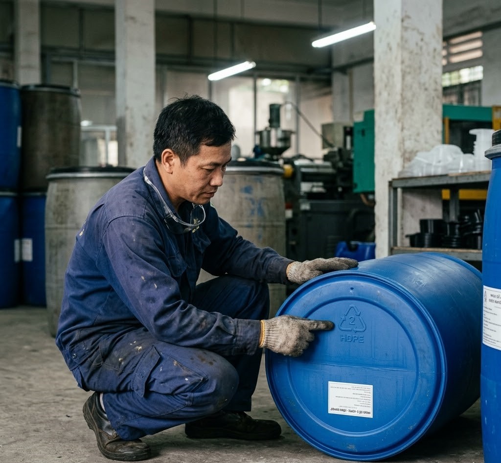 ky hieu nhua so 2 la gi tren cac san pham cong nghiep