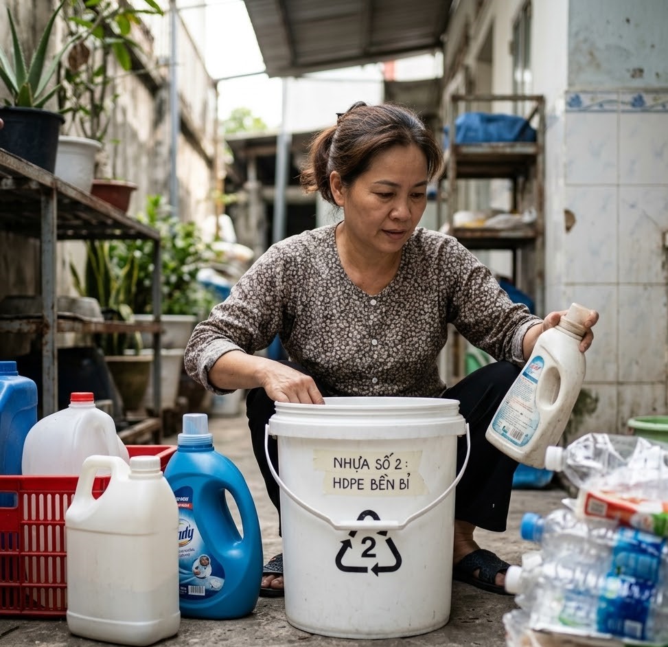 nhua so 2 la polymer gi va uu diem so voi nhua khac