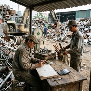 Sắt Vụn Tiếng Trung Từ Vựng Giao Dịch Phế Liệu Kim Loại