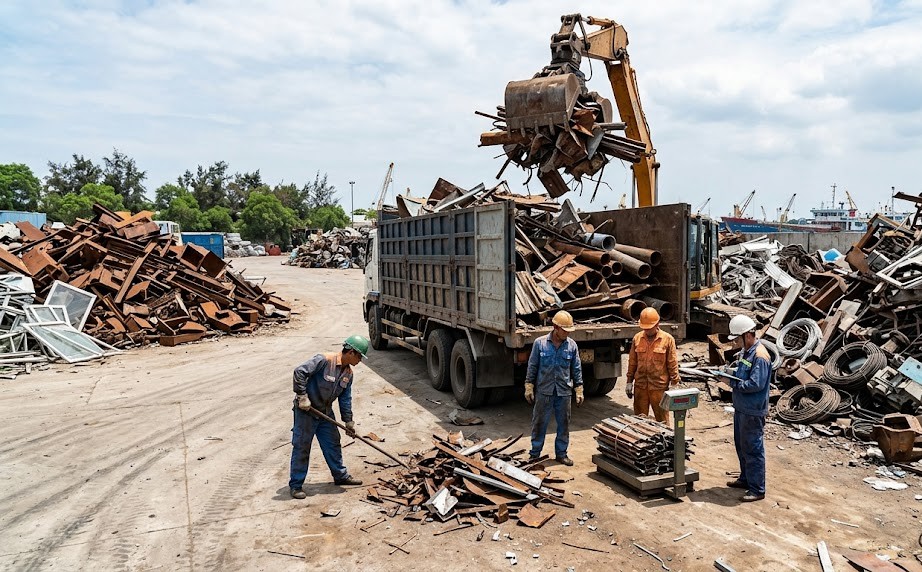Quy Trình Thu Gom Phế Liệu Tận Nơi Tại Vũng Tàu